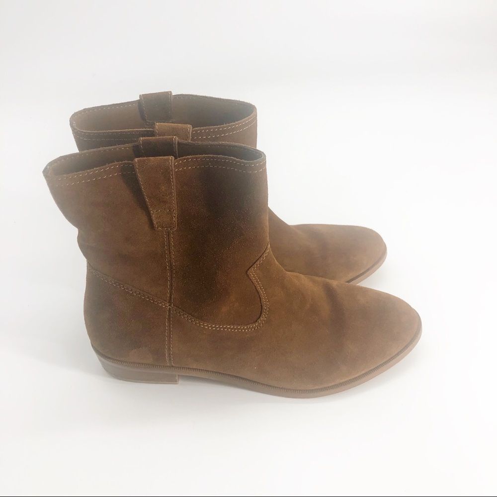 Rebecca Minkoff Chasidy Suede Ankle Boots Sz 8 - Picture 4 of 7